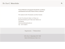 Tablet Screenshot of meierhoefer.info